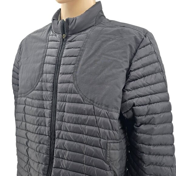 Eddie Bauer Mens Sport Shop Goose Down Jacket L Black - Picture 1 of 10